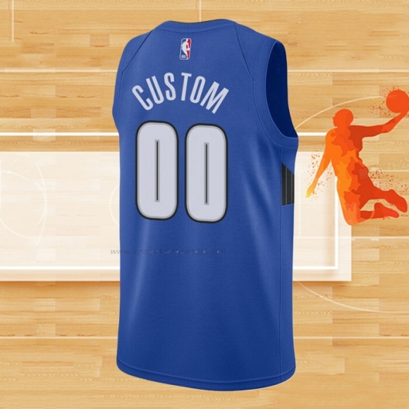 Camiseta Orlando Magic Personalizada Statement Edition Azul