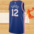 Camiseta Philadelphia 76ers Tobias Harris NO 12 Icon Azul