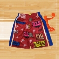 Pantalone Philadelphia 76ers Slap Sticker Rojo