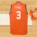 Camiseta Nino Phoenix Suns Chris Paul Statement 2020-21 Naranja
