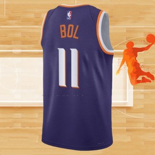 Camiseta Phoenix Suns Bol Bol NO 11 Icon 2023-24 Violeta