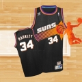 Camiseta Phoenix Suns Charles Barkley NO 34 Retro Negro