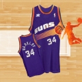 Camiseta Phoenix Suns Charles Barkley NO 34 Retro Violeta