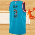 Camiseta Phoenix Suns Chris Paul NO 3 Ciudad 2022-23 Azul