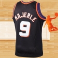 Camiseta Phoenix Suns Dan Majerle NO 9 Mitchell & Ness 1994-95 Negro