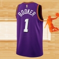 Camiseta Phoenix Suns Devin Booker NO 1 Classic 2022-23 Violeta