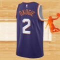 Camiseta Phoenix Suns Josh Okogie NO 2 Icon 2023-24 Violeta