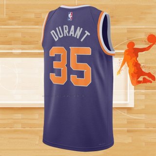 Camiseta Phoenix Suns Kevin Durant NO 35 Icon Violeta