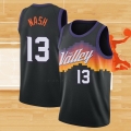 Camiseta Phoenix Suns Steve Nash NO 13 Ciudad 2020-21 Negro
