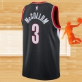 Camiseta Portland Trail Blazers C.J. McCollum NO 3 2020-21 Negro