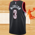 Camiseta Portland Trail Blazers C.J. McCollum NO 3 Icon 2020-21 Negro