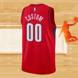 Camiseta Portland Trail Blazers Personalizada Statement Rojo