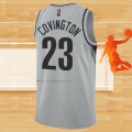 Camiseta Portland Trail Blazers Robert Covington NO 23 Earned 2020-21 Gris