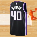 Camiseta Sacramento Kings Harrison Barnes NO 40 Icon 2023-24 Negro