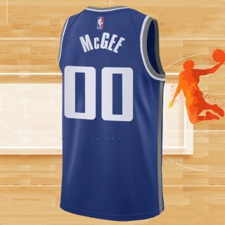 Camiseta Sacramento Kings Javale Mcgee NO 00 Ciudad 2023-24 Azul