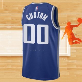 Camiseta Sacramento Kings Personalizada Ciudad 2023-24 Azul