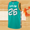 Camiseta San Antonio Spurs Dominick Barlow NO 26 Ciudad 2022-23 Verde