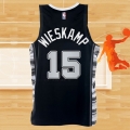 Camiseta San Antonio Spurs Joe Wieskamp NO 15 Statement 2022-23 Negro