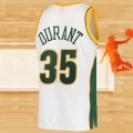 Camiseta Seattle SuperSonics Kevin Durant NO 35 Mitchell & Ness 2007-08 Blanco