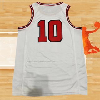 Camiseta Shohoku Sakuragi NO 10 Blanco