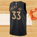 Camiseta Toronto Raptors Gary Trent JR. NO 33 Ciudad 2022-23 Negro