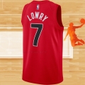 Camiseta Toronto Raptors Kyle Lowry NO 7 Icon 2020-21 Rojo