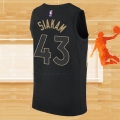 Camiseta Toronto Raptors Pascal Siakam NO 43 Ciudad Negro