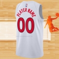 Camiseta Toronto Raptors Personalizada Association 2020-21 Blanco