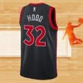 Camiseta Toronto Raptors Rodney Hood NO 32 Statement 2020-21 Negro