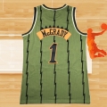 Camiseta Toronto Raptors Tracy McGrady NO 1 Mitchell & Ness 1998-99 Verde