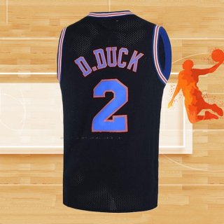 Camiseta Tune Squad D.duck NO 2 Negro