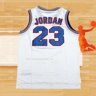 Camiseta Tune Squad Michael Jordan NO 23 Blanco