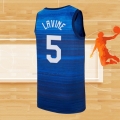 Camiseta USA 2021 Zach LaVine NO 5 Azul