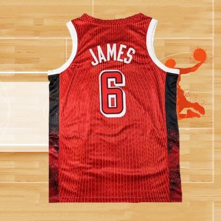 Camiseta USA 2024 LeBron James NO 6 Juegos Olimpicos Rojo