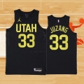 Camiseta Utah Jazz Johnny Juzang NO 33 Statement 2022-23 Negro