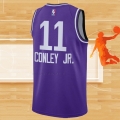 Camiseta Utah Jazz Kris Dunn NO 11 Ciudad 2023-24 Violeta