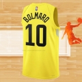 Camiseta Utah Jazz Leandro Bolmaro NO 10 Icon 2022-23 Amarillo