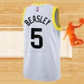 Camiseta Utah Jazz Malik Beasley NO 5 Association 2022-23 Blanco