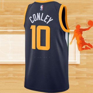 Camiseta Utah Jazz Mike Conley NO 10 Icon 2020-21 Azul