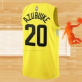 Camiseta Utah Jazz Udoka Azubuike NO 20 Icon 2022-23 Amarillo