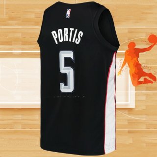 Camiseta Washington Wizards Bobby Portis NO 5 Ciudad 2018-19 Negro