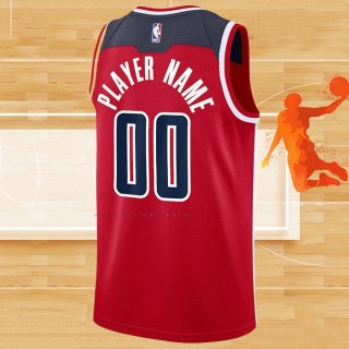 Camiseta Washington Wizards Personalizada Icon 2020-21 Rojo